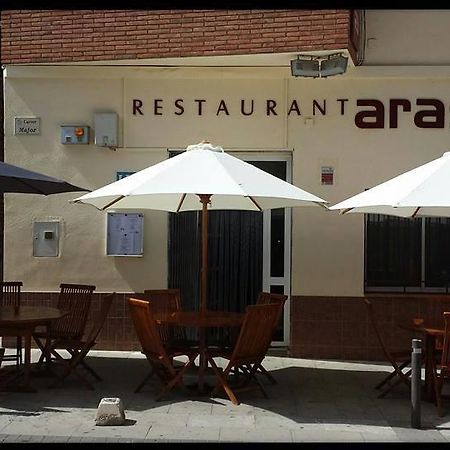 Hostal Restaurante Arasa Santa Bárbara المظهر الخارجي الصورة