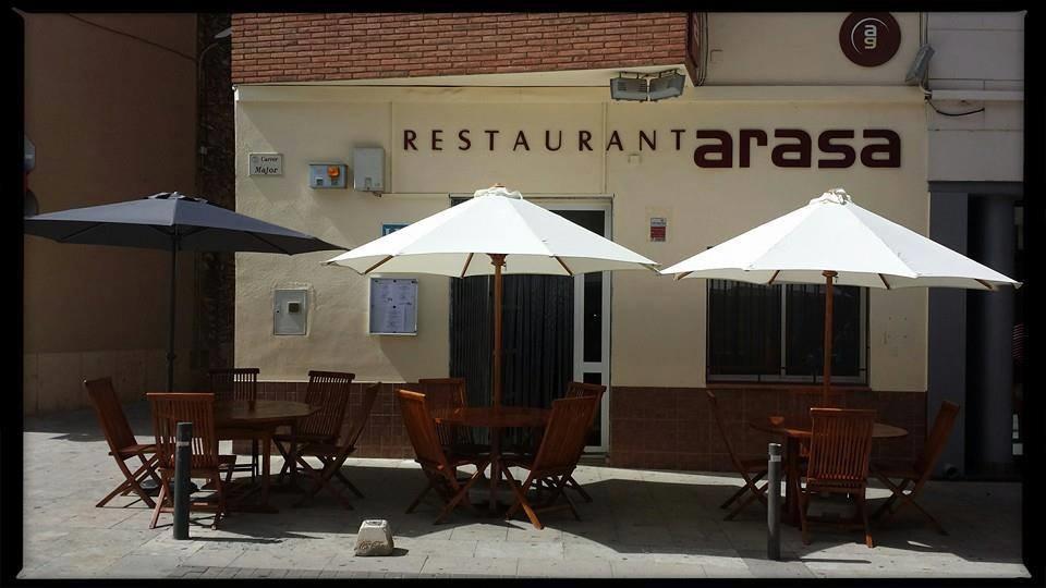 Hostal Restaurante Arasa Santa Bárbara المظهر الخارجي الصورة