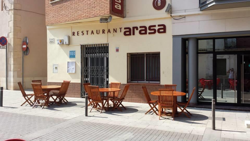 Hostal Restaurante Arasa Santa Bárbara المظهر الخارجي الصورة