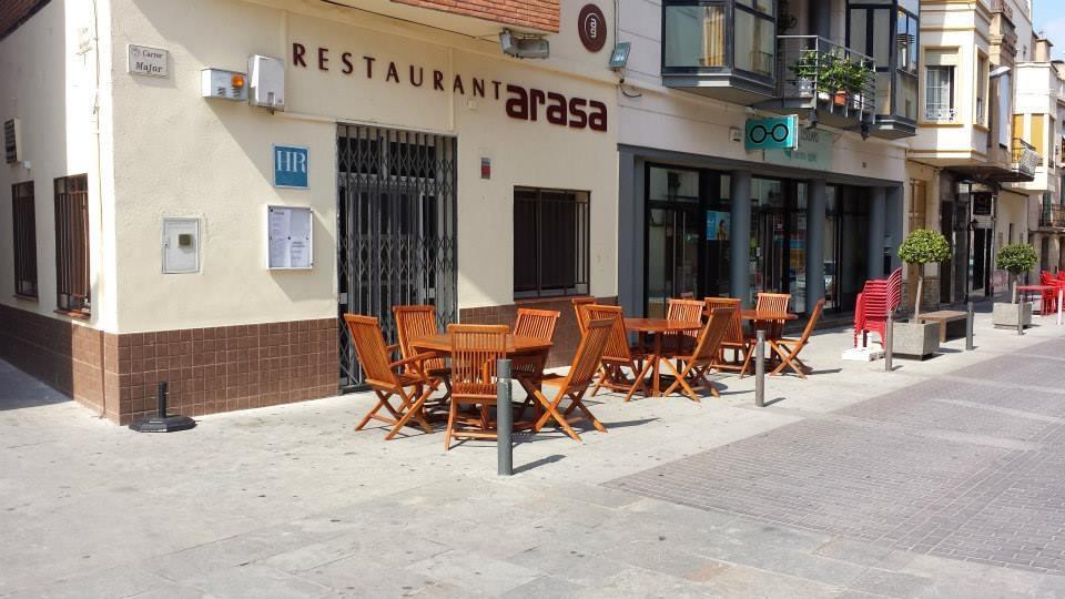 Hostal Restaurante Arasa Santa Bárbara المظهر الخارجي الصورة